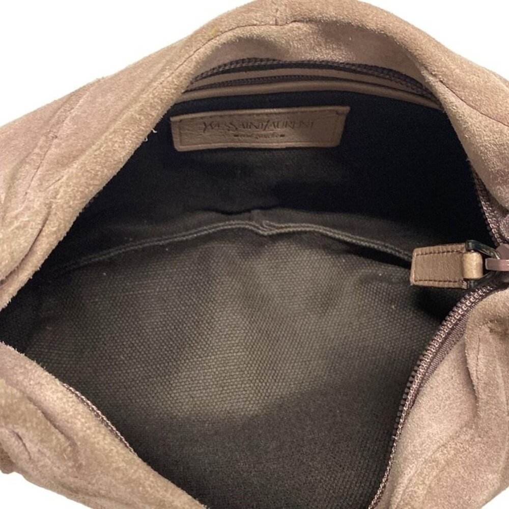 ★SOLD★ Saint Laurent Yves Rive Gauche Handbag Pink Beige - Picture 7 of 15